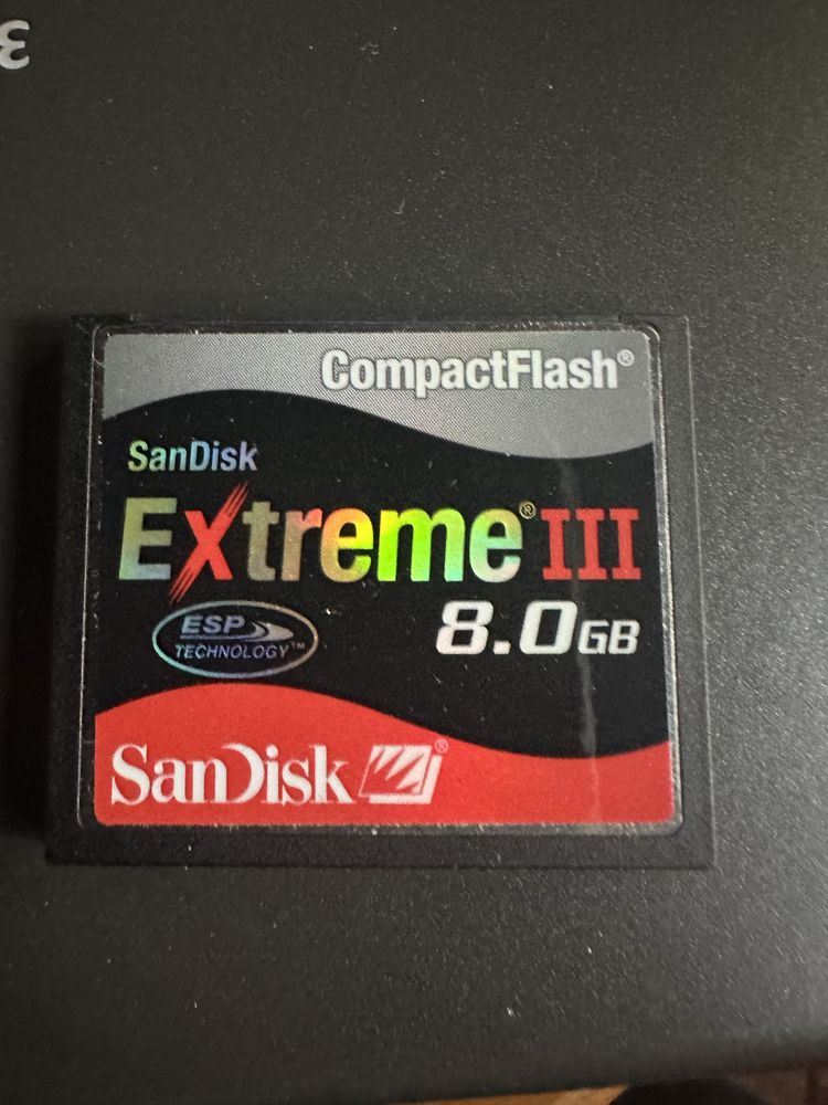 Compact flash SanDisk Extreme III 3
