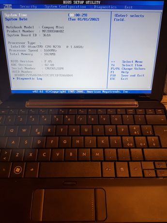 Piese Laptop HP Compaq Mini 700EL complet