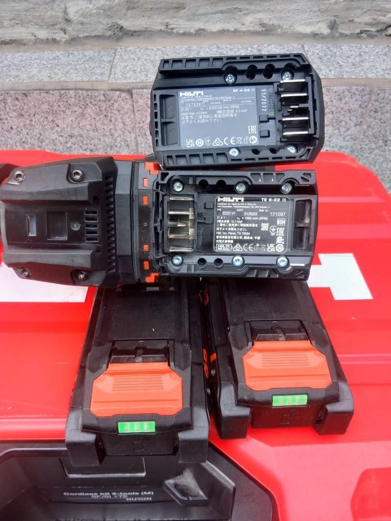 Hilti Перфоратор ТЕ6-22 и Винтоверт SF4-22 Nuron