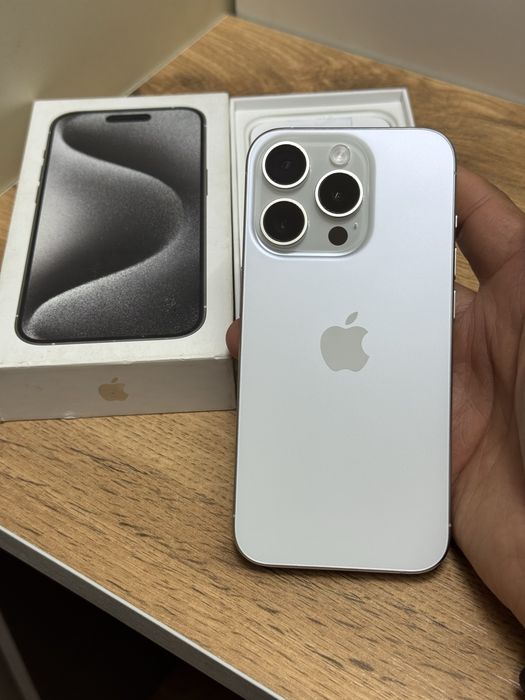  iPhone 15pro 5G 256gb ch/a dual sim на офиц.гарантии!аккум 99%