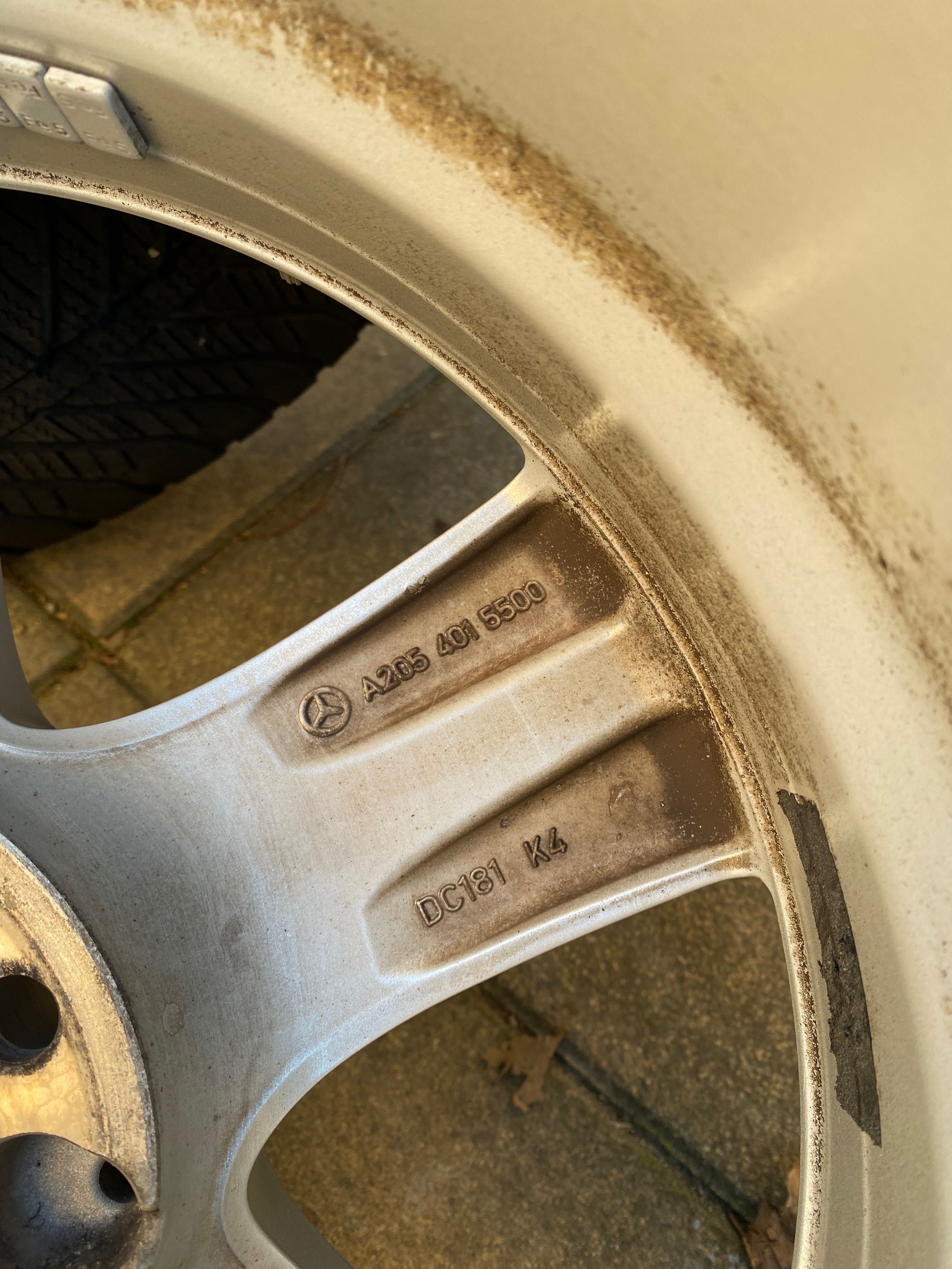 Джанти за Mercedes 17 цола с гуми goodyear