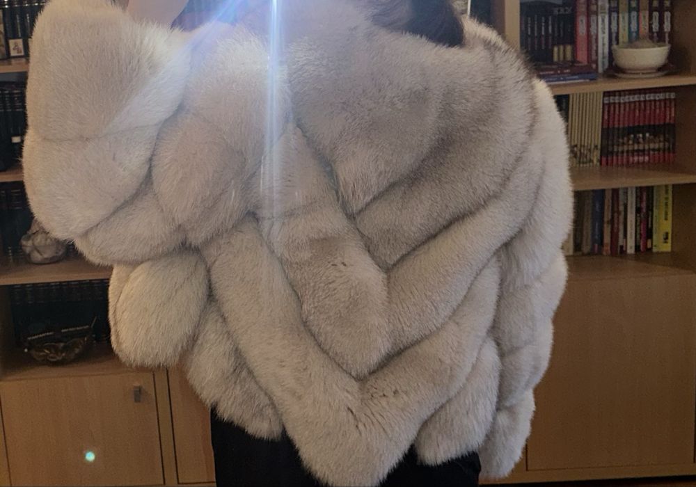 Blana naturala de vulpe, S/M