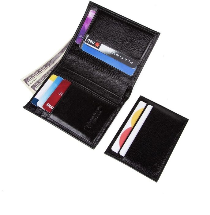 Мъжки портфейл с естествена кожа