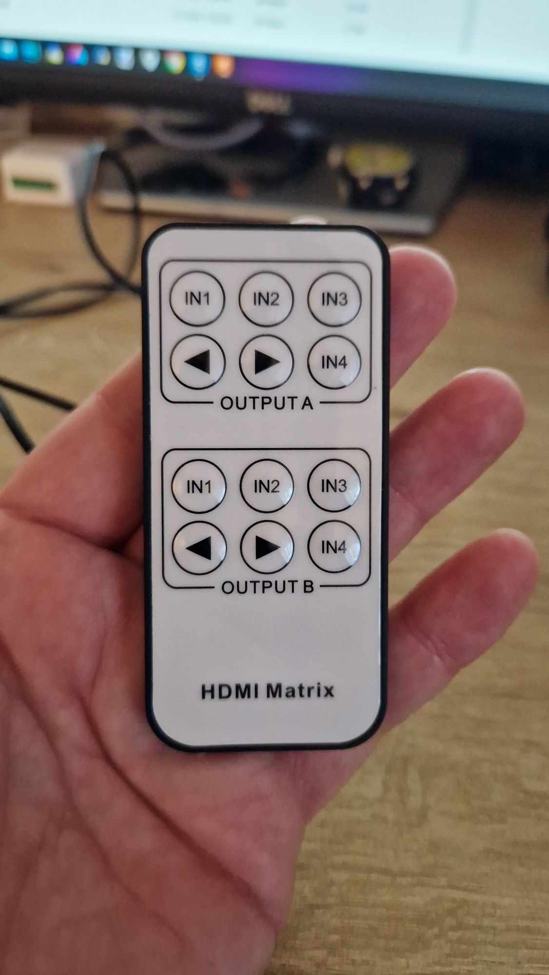 HDMI Matrix 2x2 4k, consola+pc la 2 displayuri