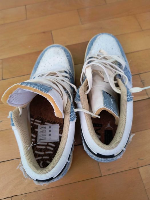 Vand Nike Air Jordan 1 Low SE  Sashiko Denim