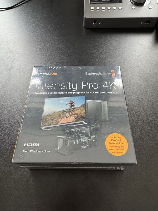 Placă de captură Blackmagic Design Intensity Pro 4K – Nouă, sigilată