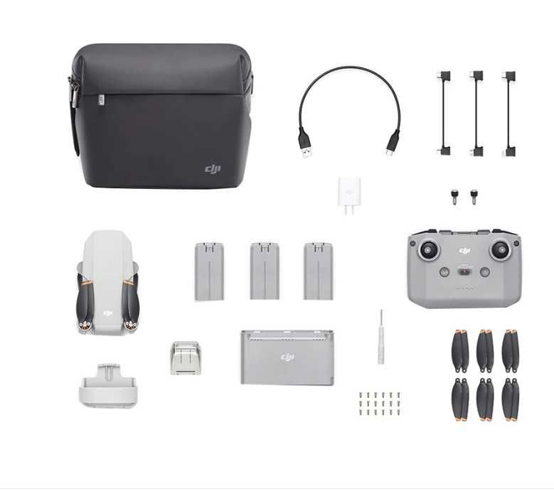 Drona DJI Mini 2 Fly More Combo , 4K, Gri