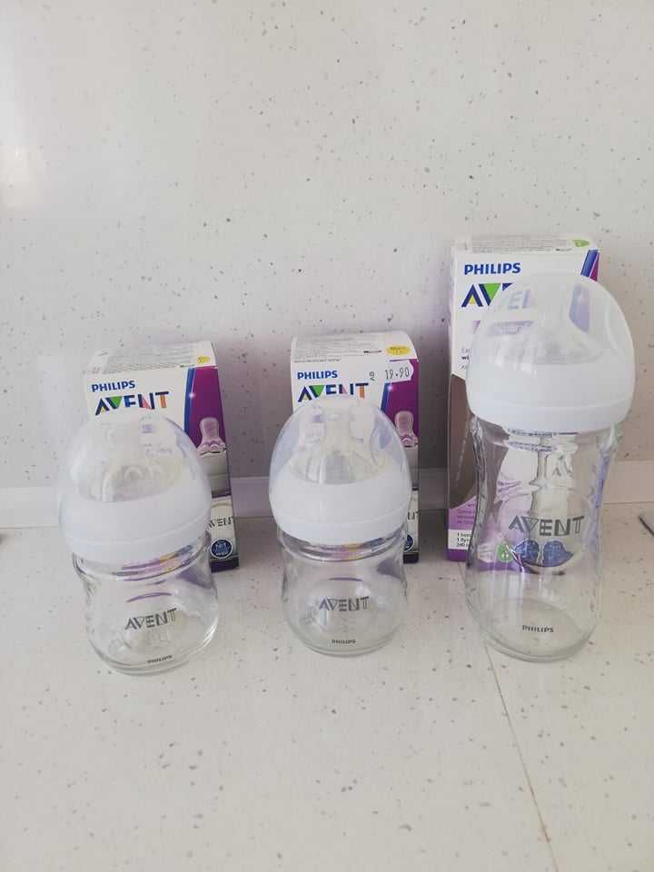 Стъклени шишета за новородено АВЕНТ