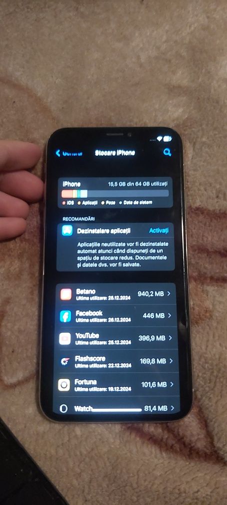 Vând iphone x 64 GB