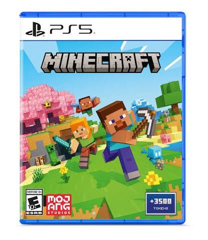 Minecraft ps5 новый диск