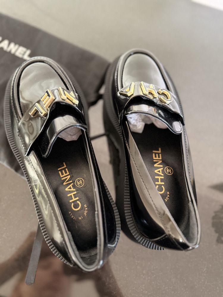 Chanel дамски лоуфъри 37,38,39,40 189лв НАЛИЧНИ без кутия