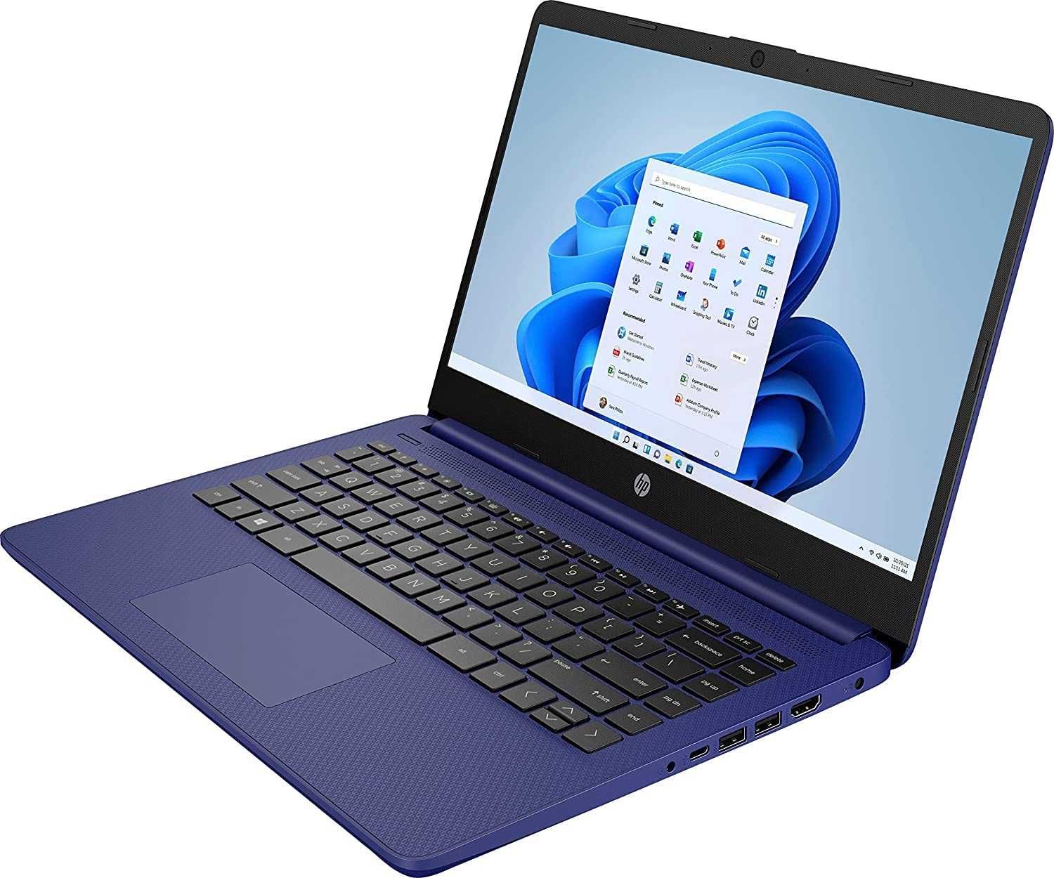 Ультрабук HP 14 / 14-dq0005tg / Celeron N4120 / 8Gb / 64Gb / 14.0'' HD