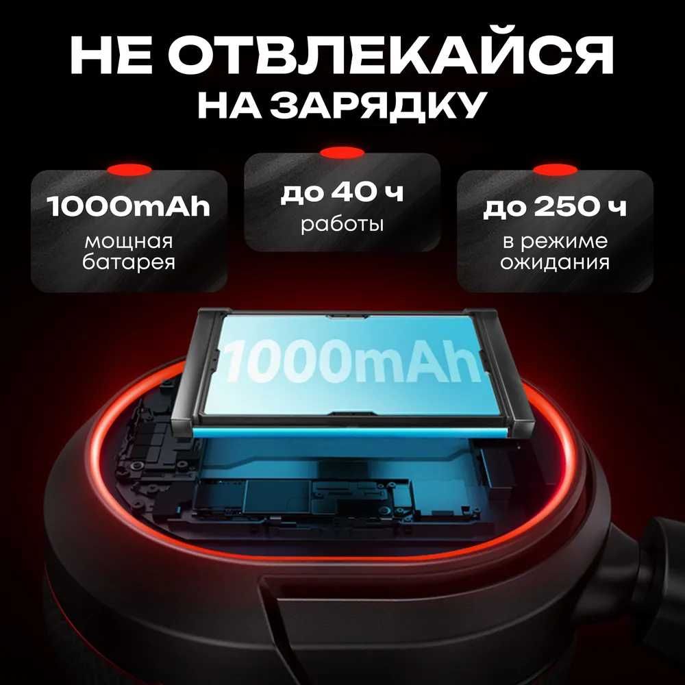 Беспроводные наушники Picun G2 с Bluetooth и адаптером, микрофоном