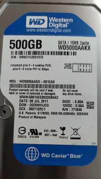 HDD Western digital 500 Gb + HDD Seagate 320 Gb