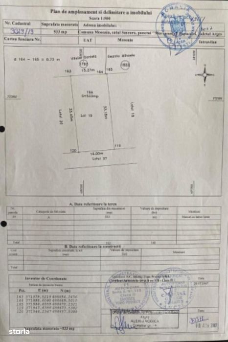 Teren intravilan de vanzare Platou Trivale