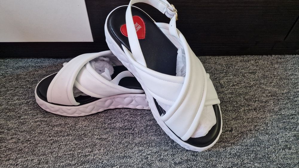 Sandale dama love moschino, nr 40.