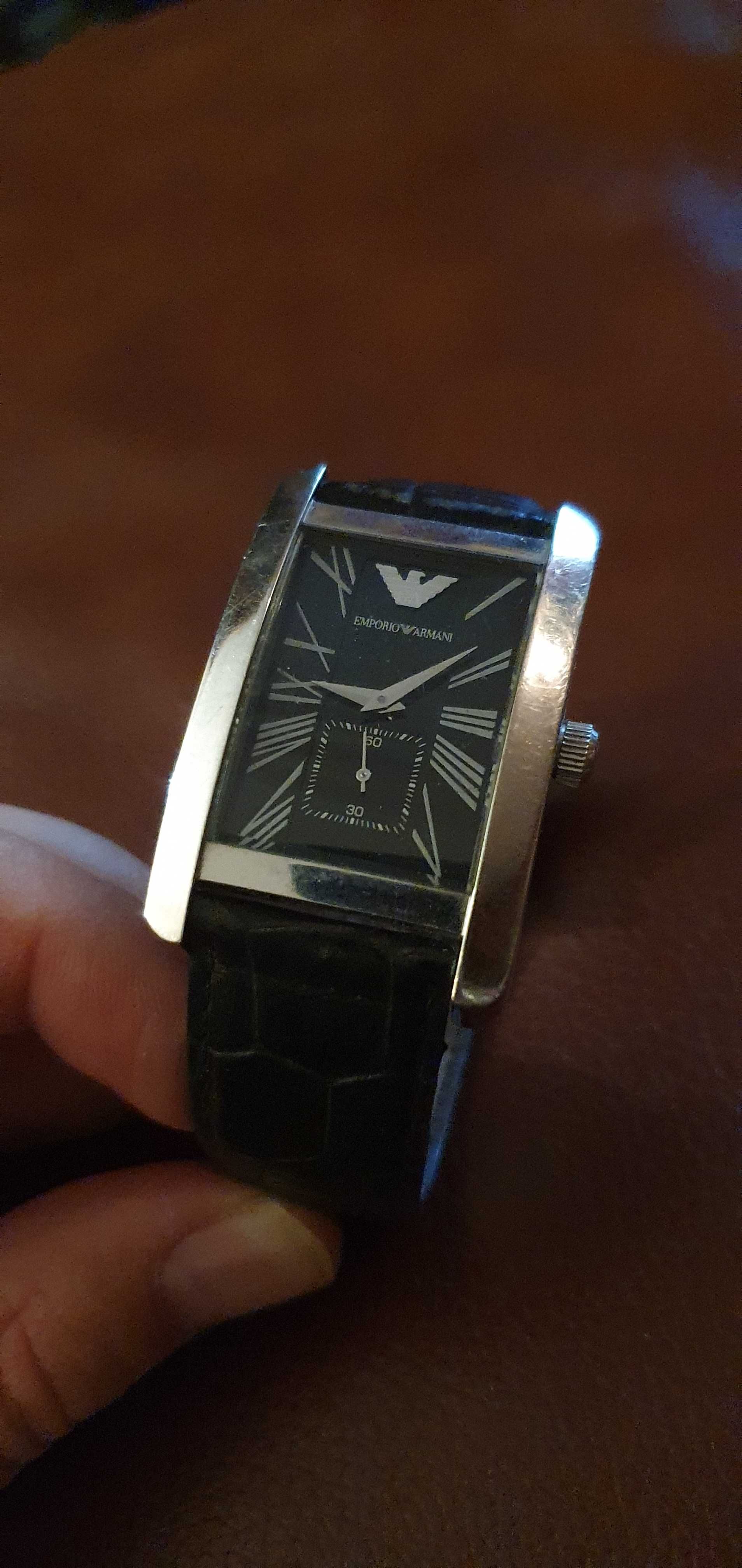 Emporio Armani Tank Watch мъжки ръчен часовник кварцов