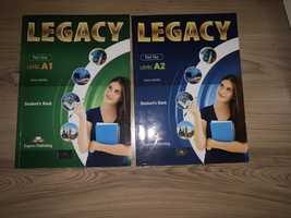 Учебници на Legacy и на Pearson - aнглийски език