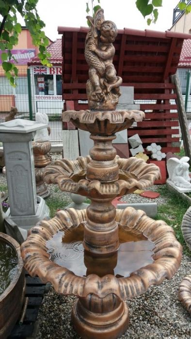 Fantana arteziana F6/Fantani arteziene/ornament gradina din beton/fant