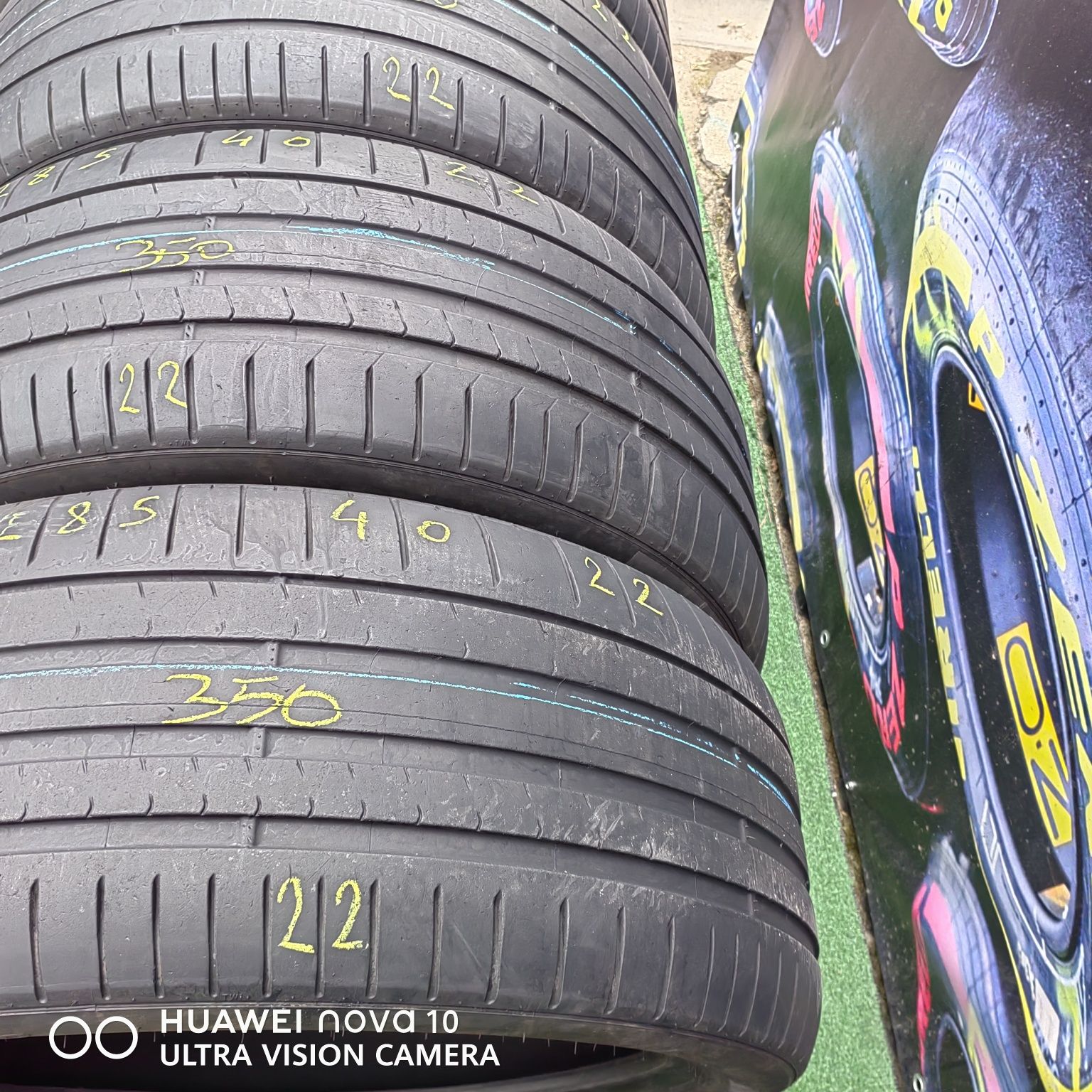 325 35 22 cu 285 40 22 Pirelli dot 2022