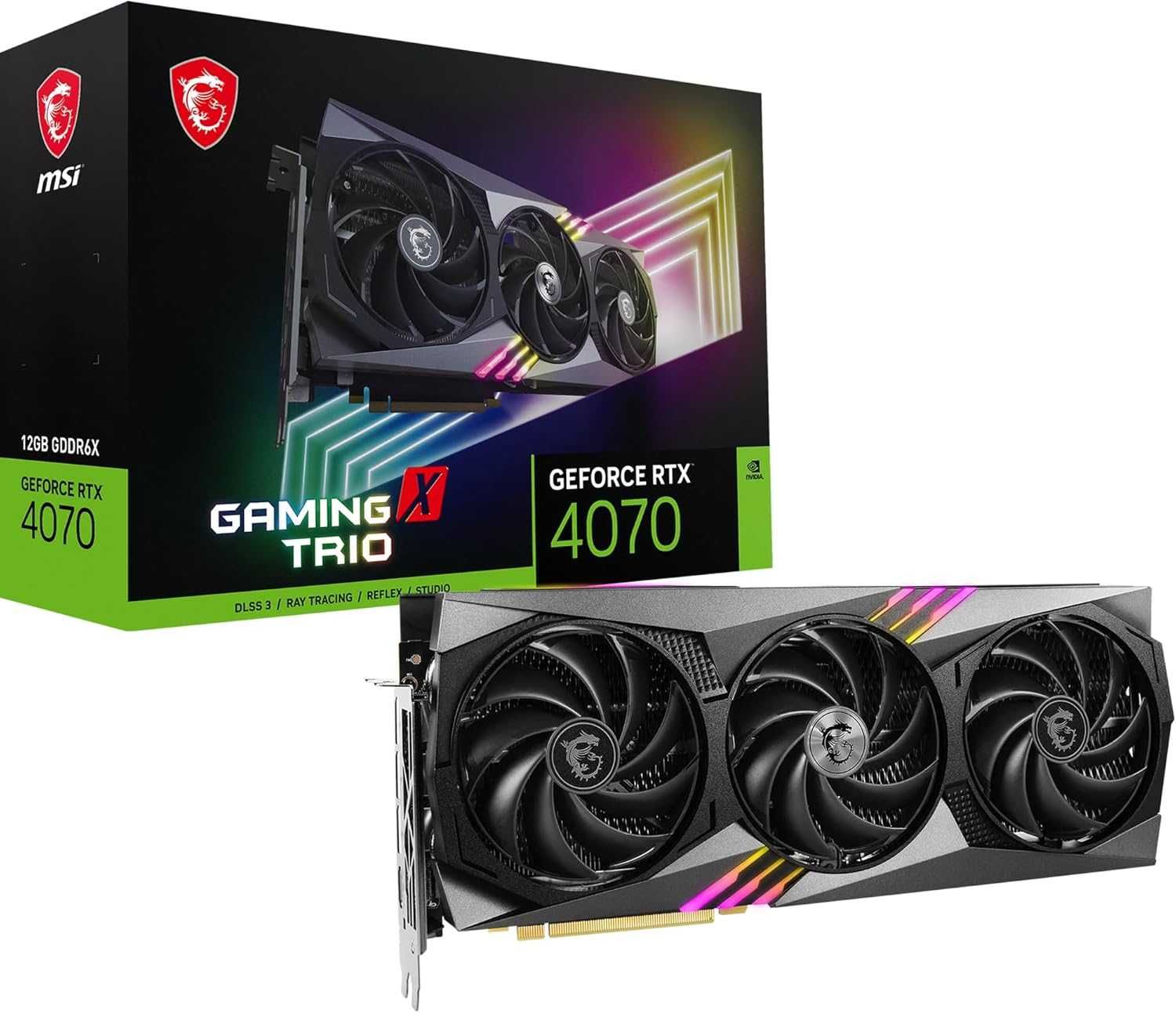 MSI RTX 4070 Gaming X Trio 12GB GDDR6X