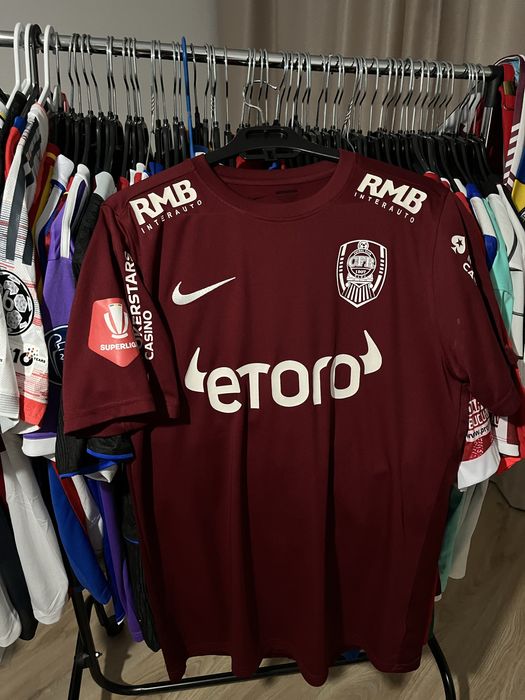Tricoud e fotbal Nike CFR Cluj Cu Andrei Burcă 3 marime L