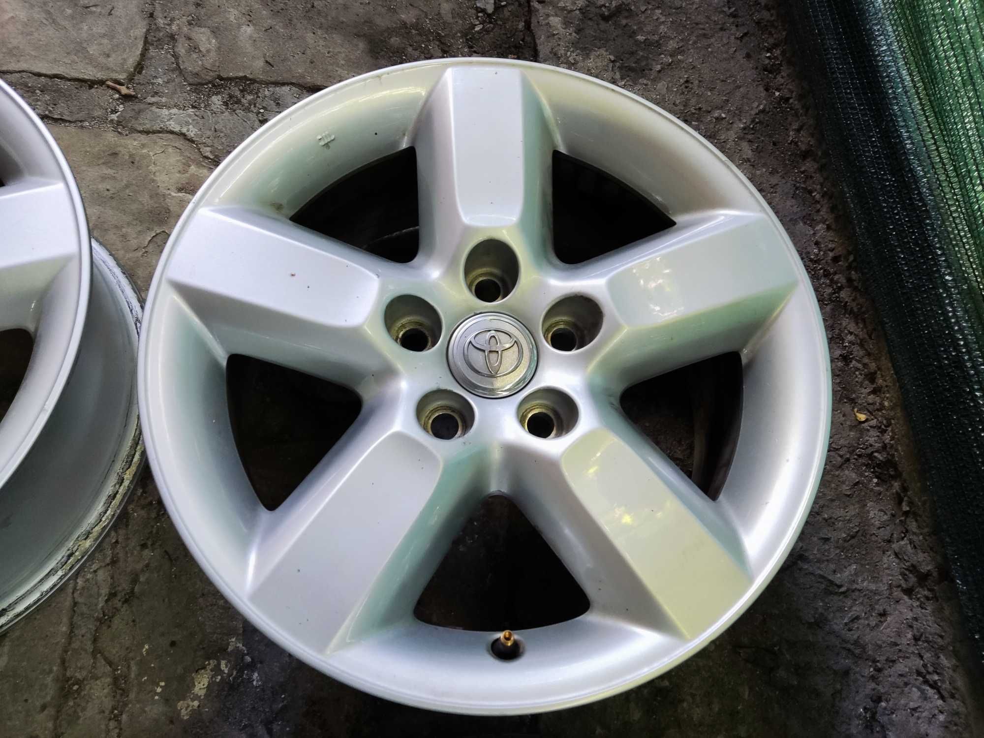 Тойота 16 цола 5x114,3 оригинални лети джанти - 5х114,3 Toyota