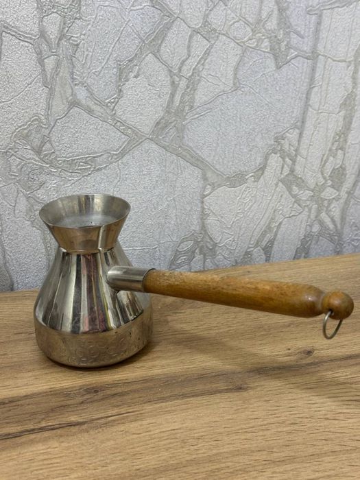 Кофеварка мельхиоровая