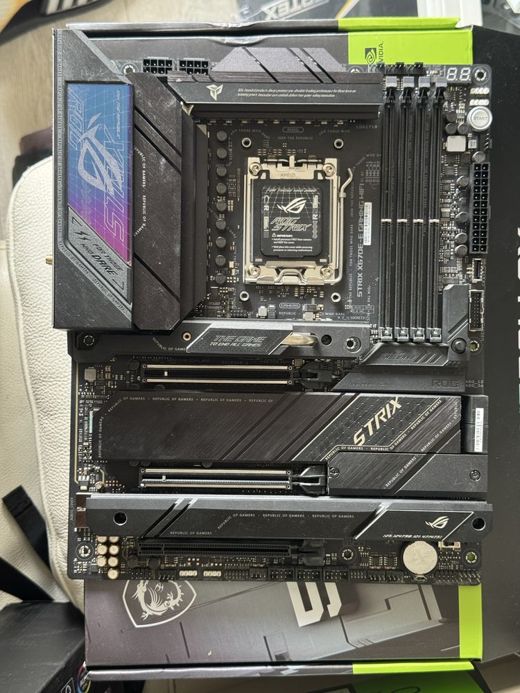 ASUS Rog strix x670 e gaming wifi motherboard , AMD, дънна платка