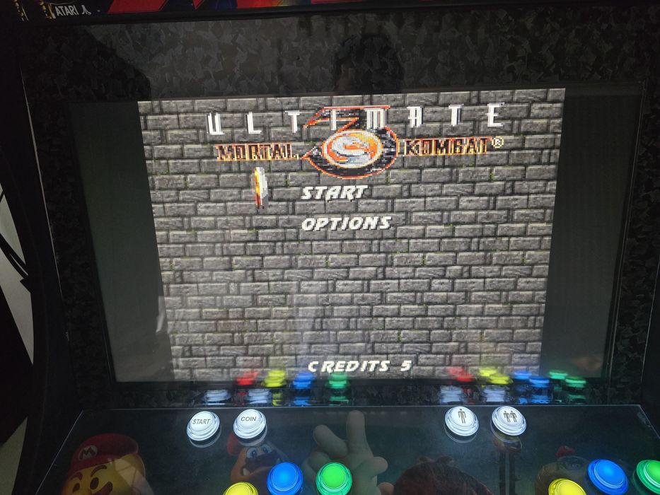 Arcade topbar handmade