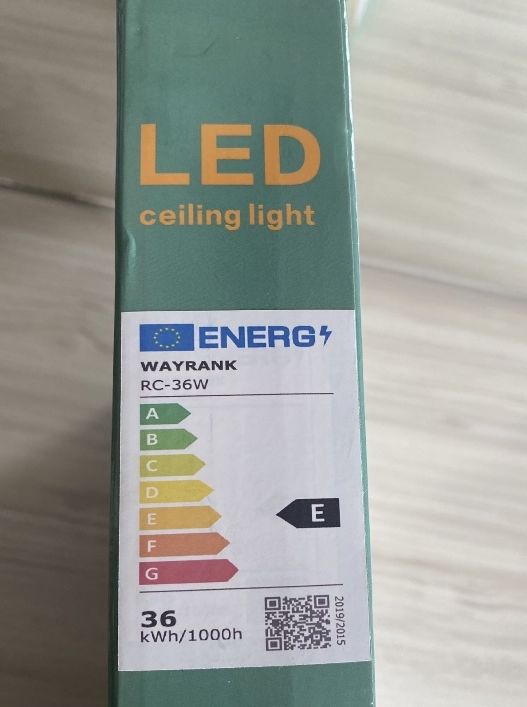 LED лампа 36W с дистанционно управление