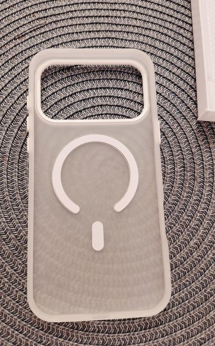 Husa MagSaffe Ultra Hybrid iPhone 17 Pro Max,cu folie sticla inclus!