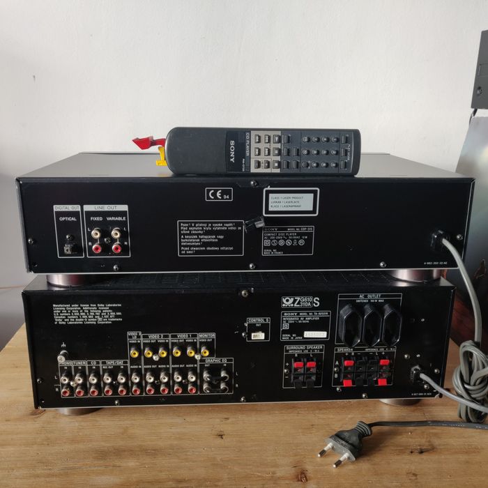 Amplificator/Cd player Sony