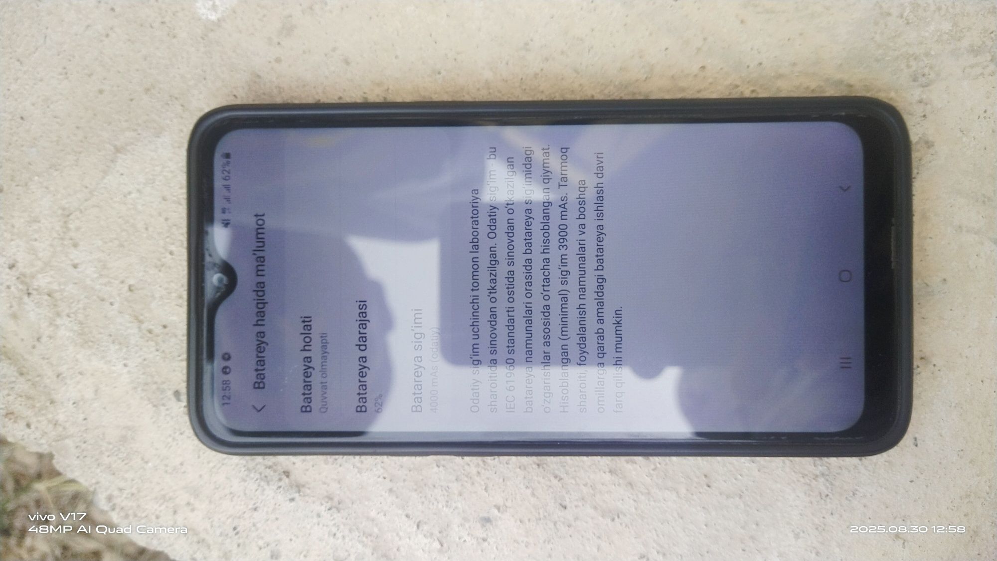 Samsung A10s holati yaxshi
