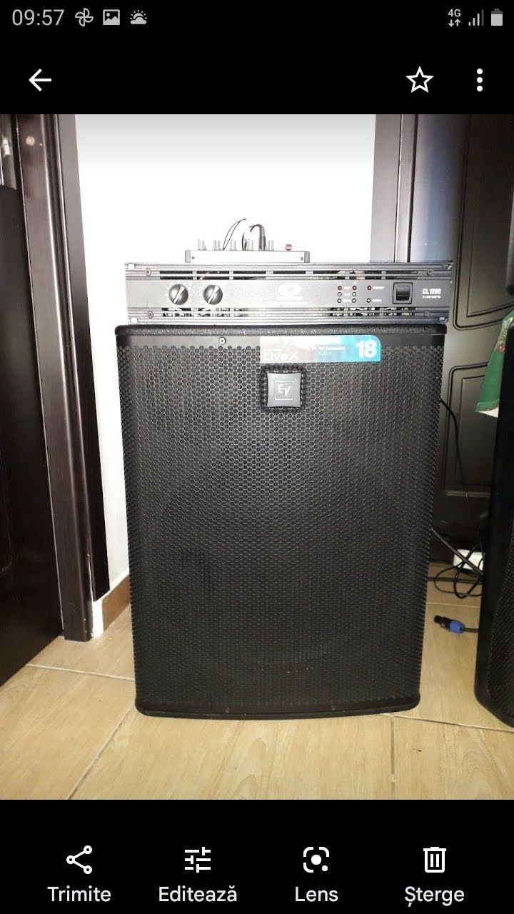 Boxe electro voice
