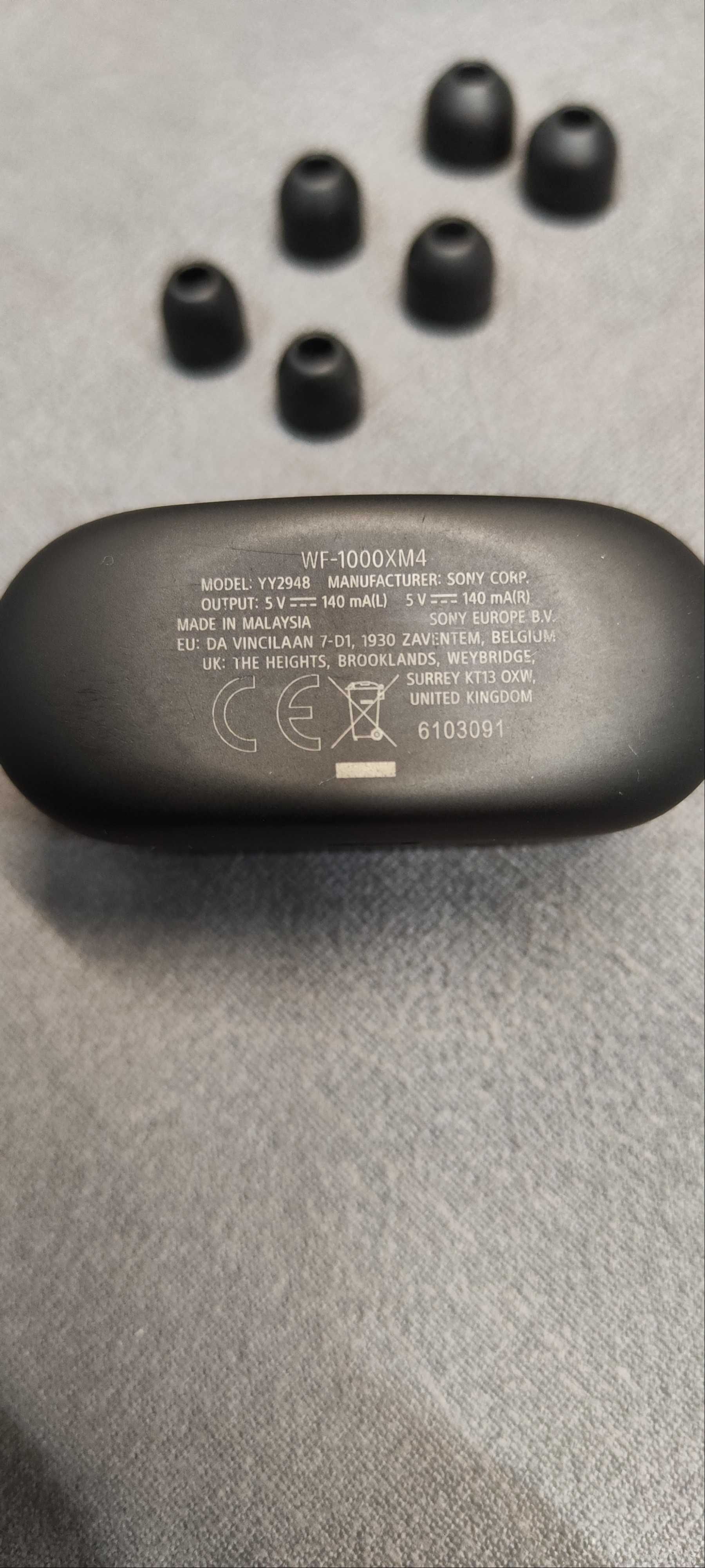 Продавам Безжични слушалки Sony - WF-1000XM4, TWS, черни