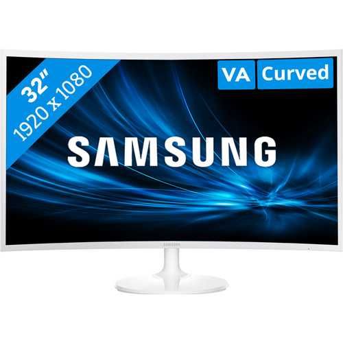 Samsung 32inch FHD 70hz curbat VA, monitor alb 1920x1080