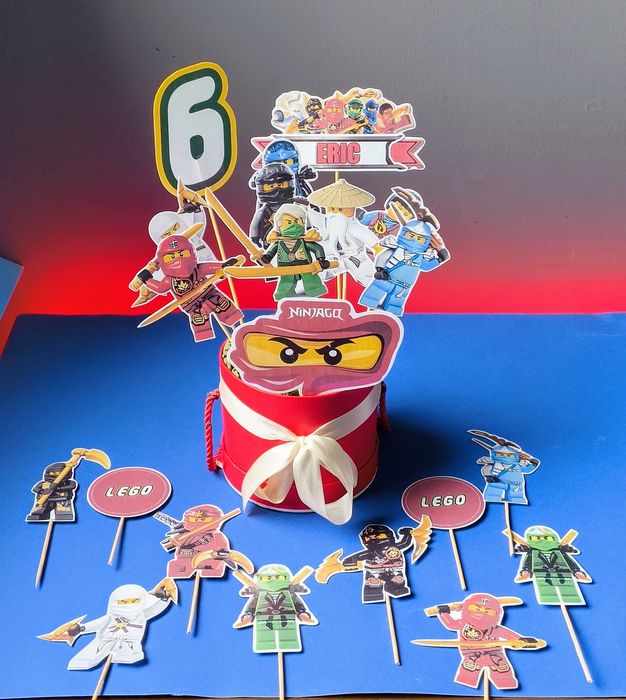 Toppere tort cu Ninjago sau orice model doriti