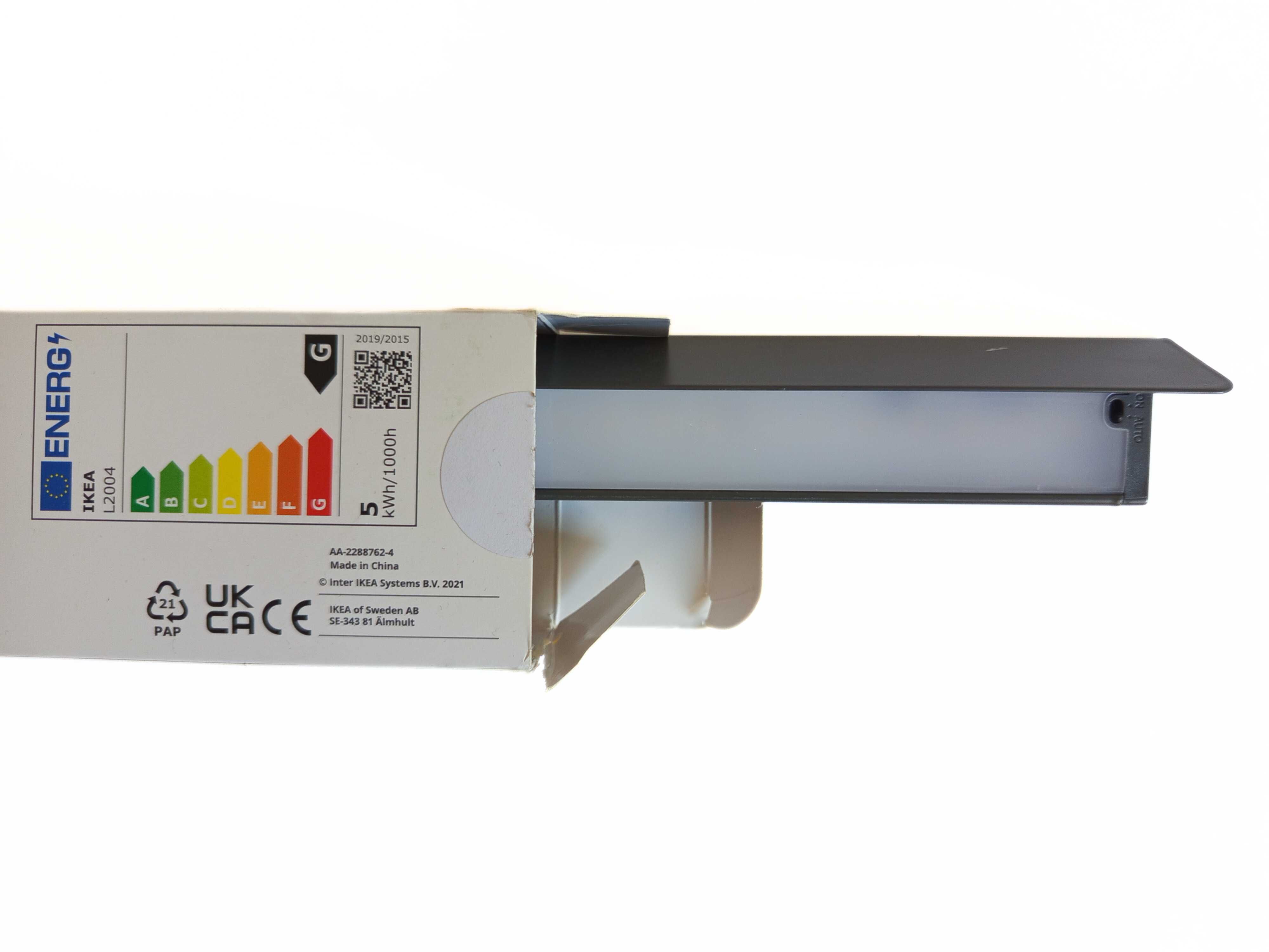 Осветителни ленти ÖVERSIDAN wardrobe strip with built-in LED 96 cm