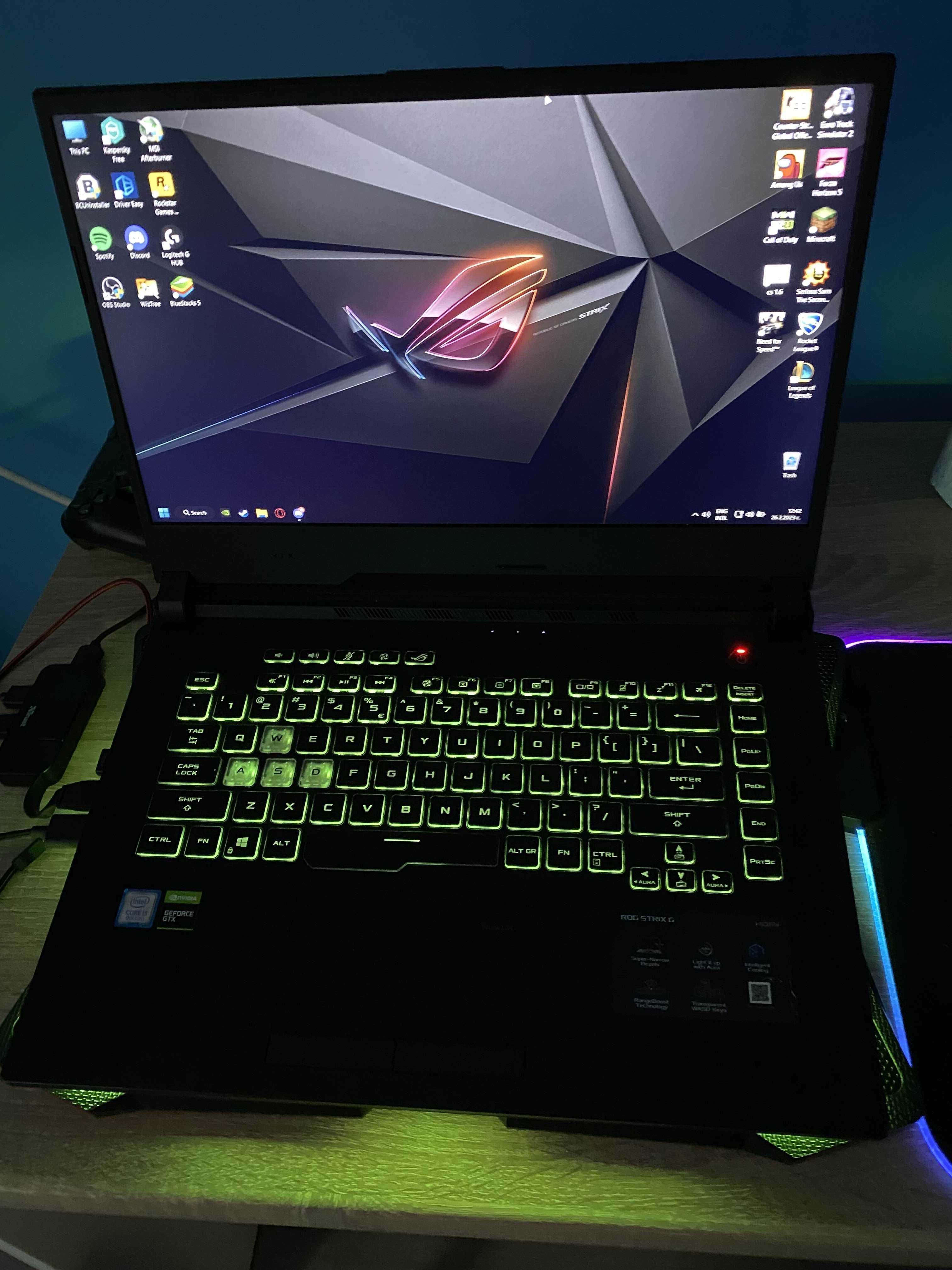 Gaming Laptop ASUS Rog Strix G531GT