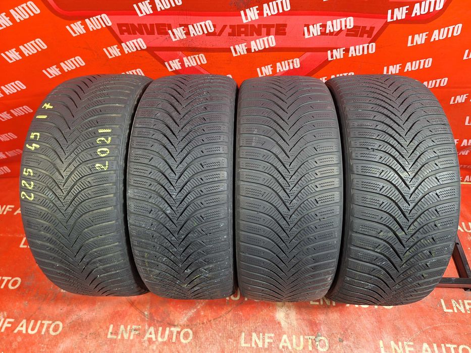 Anvelope de IARNA - 225/45/17 - HANKOOK - 6.4 MM - DOT 2020 / 2021