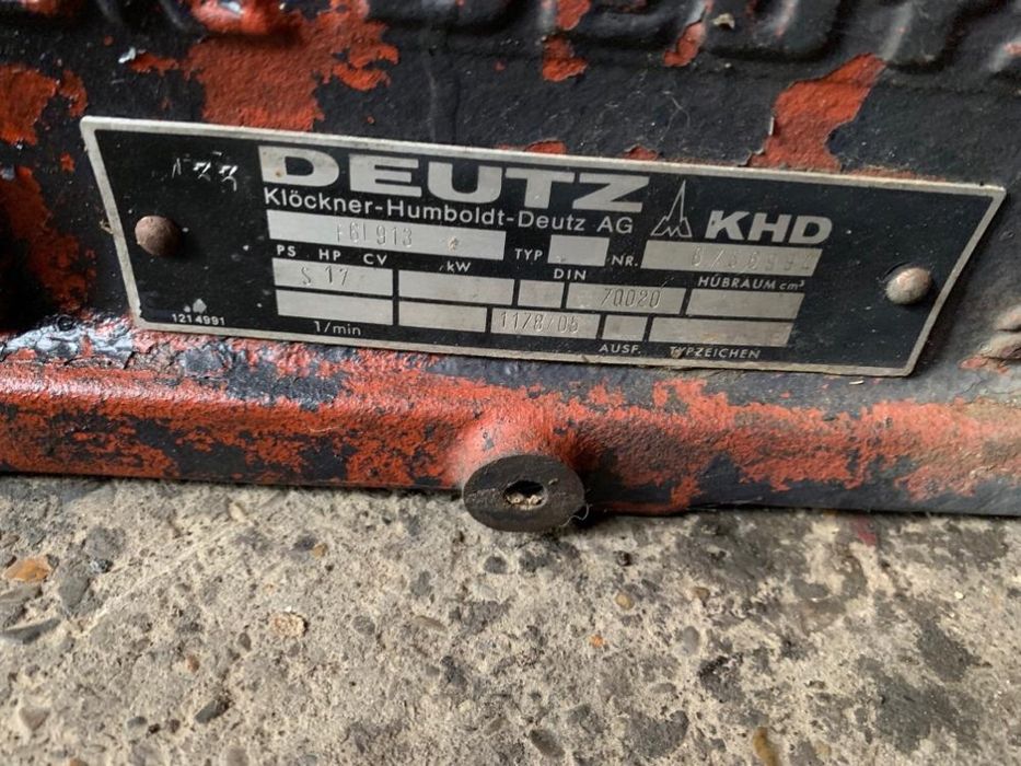 Bloc motor Deutz, 6 cilindri