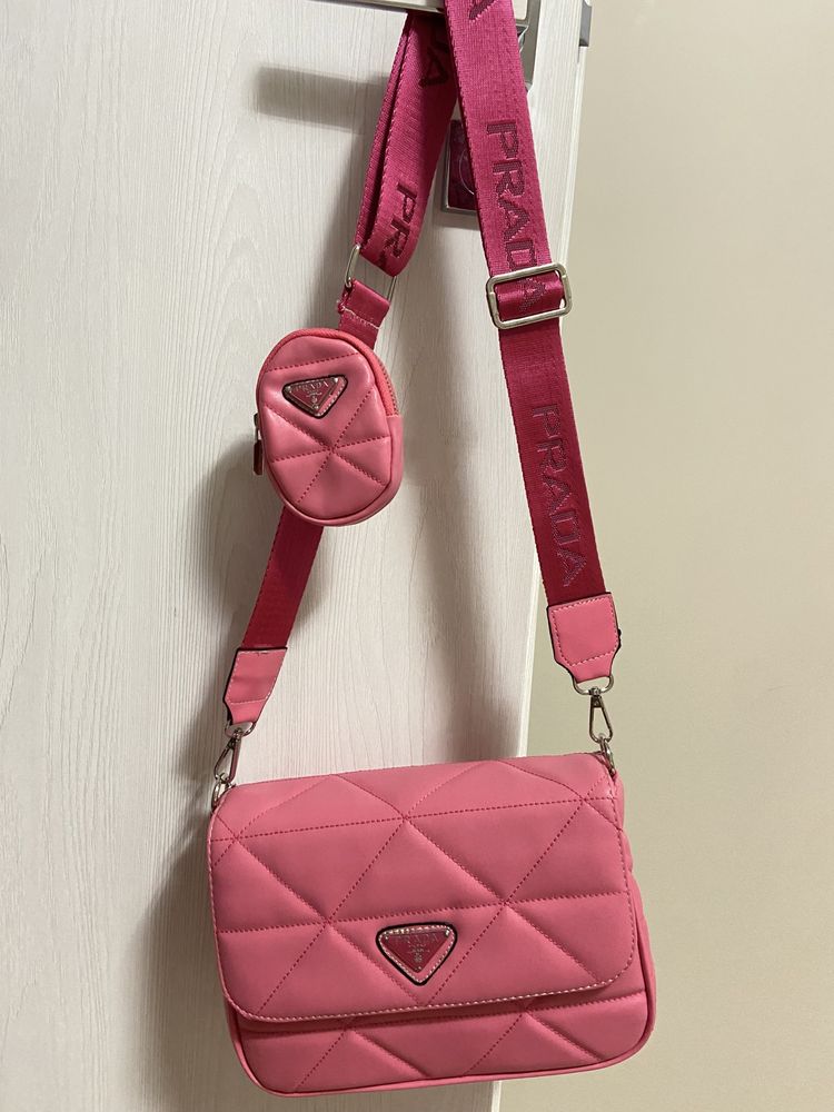 Чанта розова