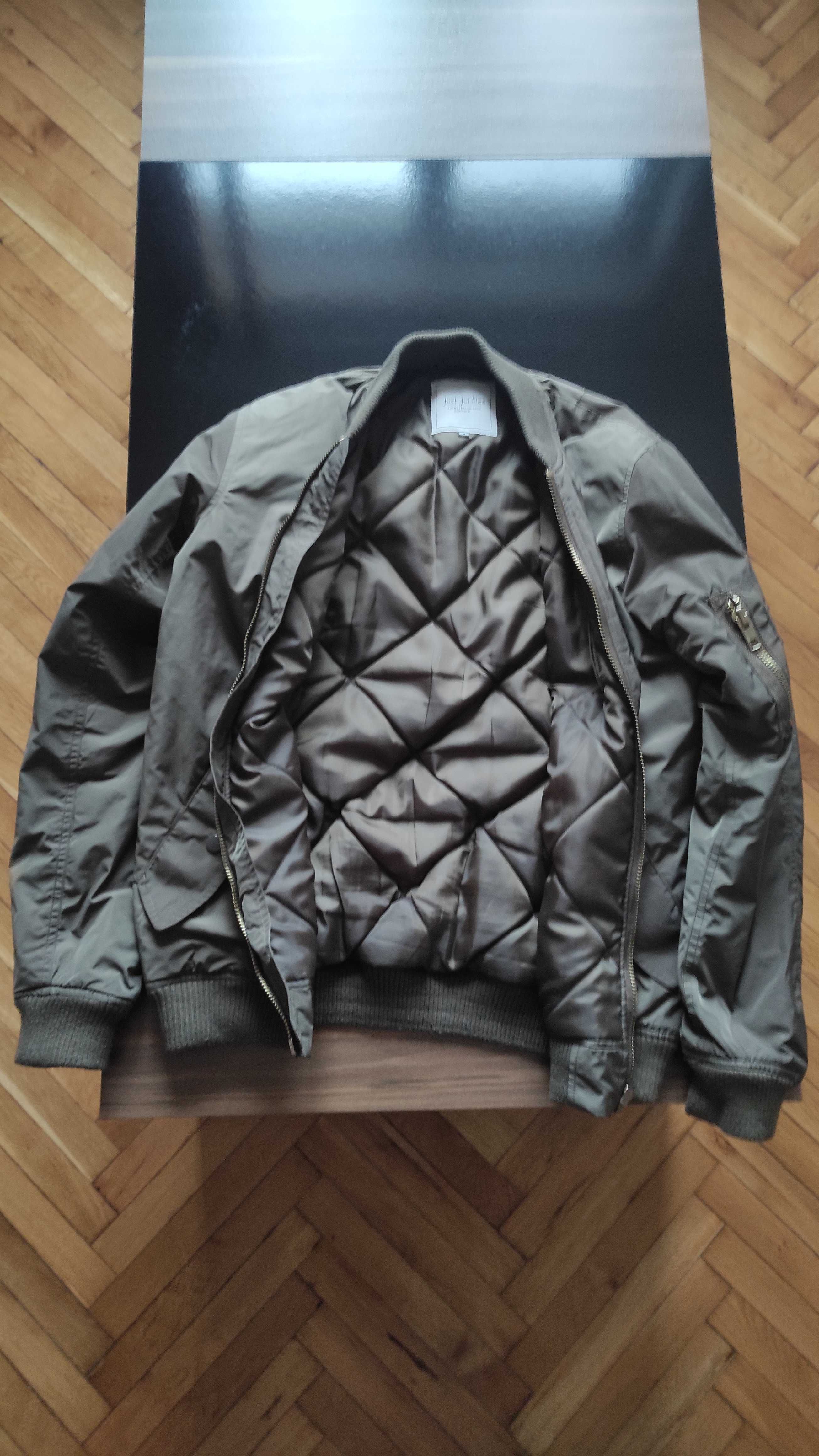 Яке / Bomber Jacket Just Junkies, цвят зелен, размер S