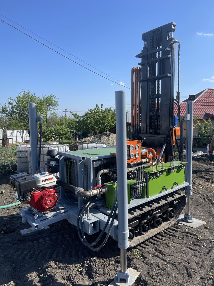 Utilaj foraj hidraulic 160m