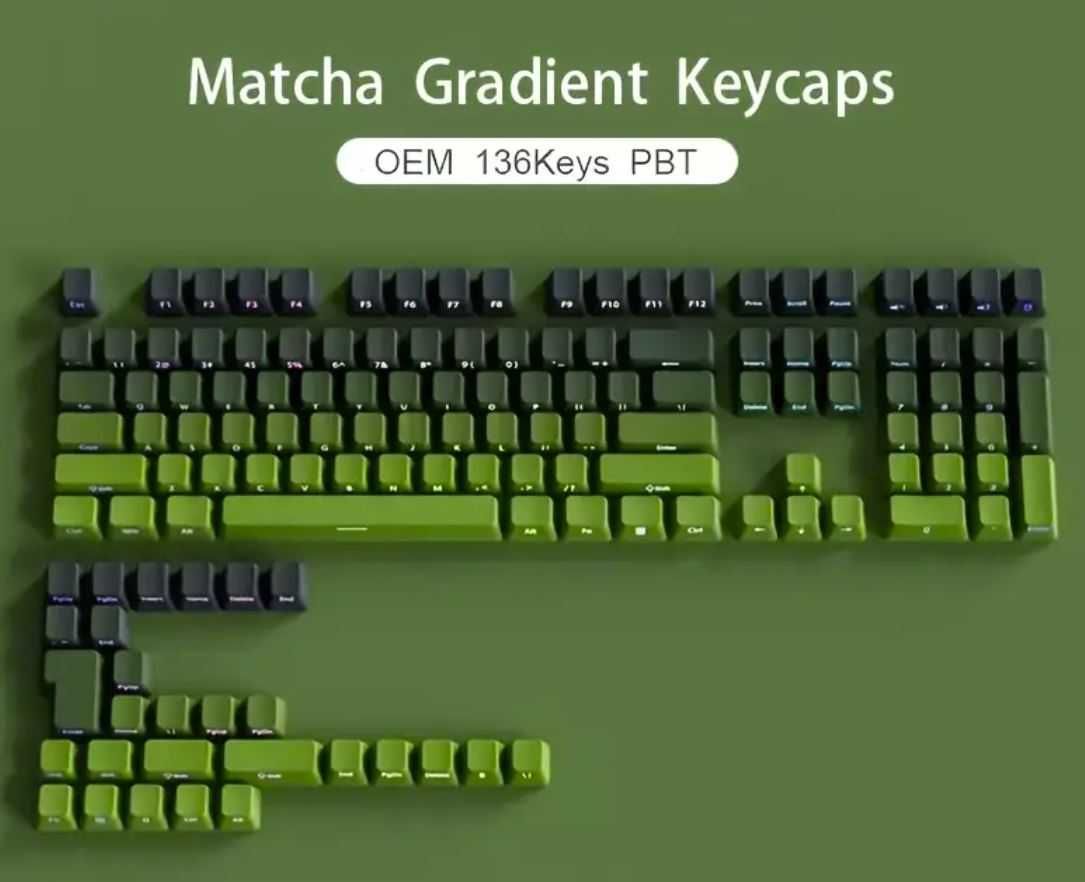 MATCHA клавиши за 100% клавиатура 136 клавиша