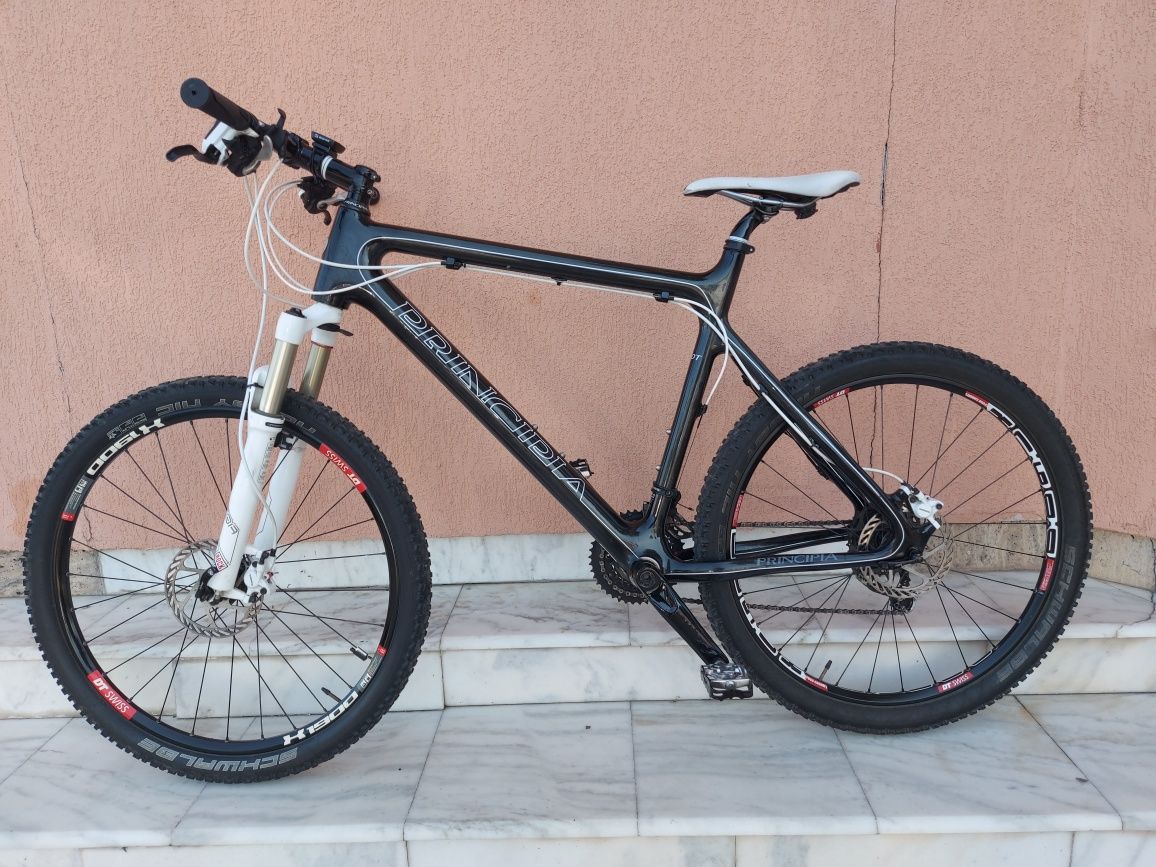 Bicicleta Principia MSL C40T carbon, furcă aer, shimano SLX