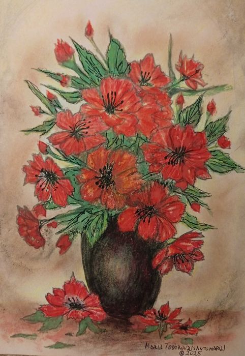 НОВО картини коне цветя  портрети