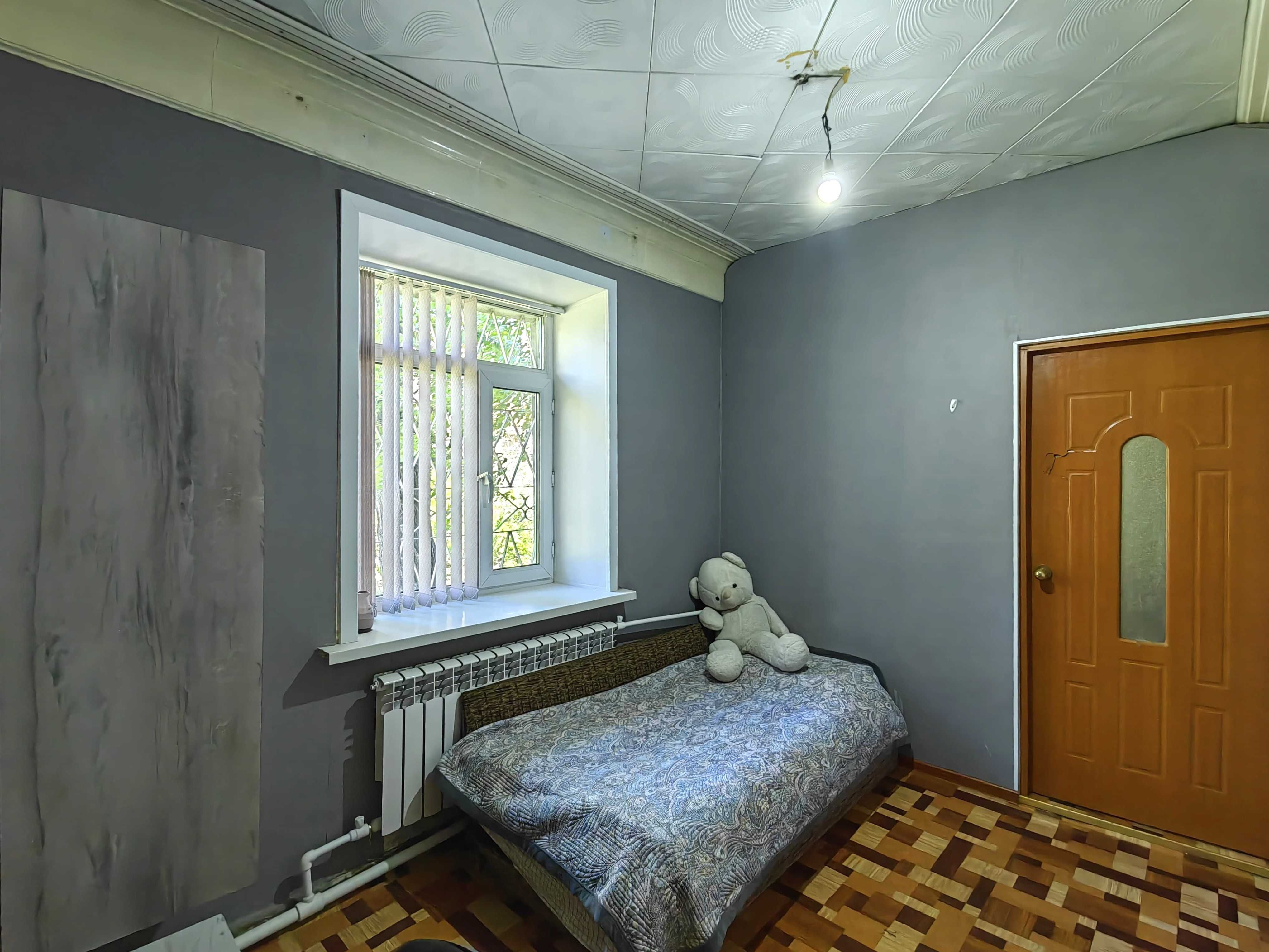 Теплая и светлая двухкомнатная квартира в городе по улице Ермекова36/2