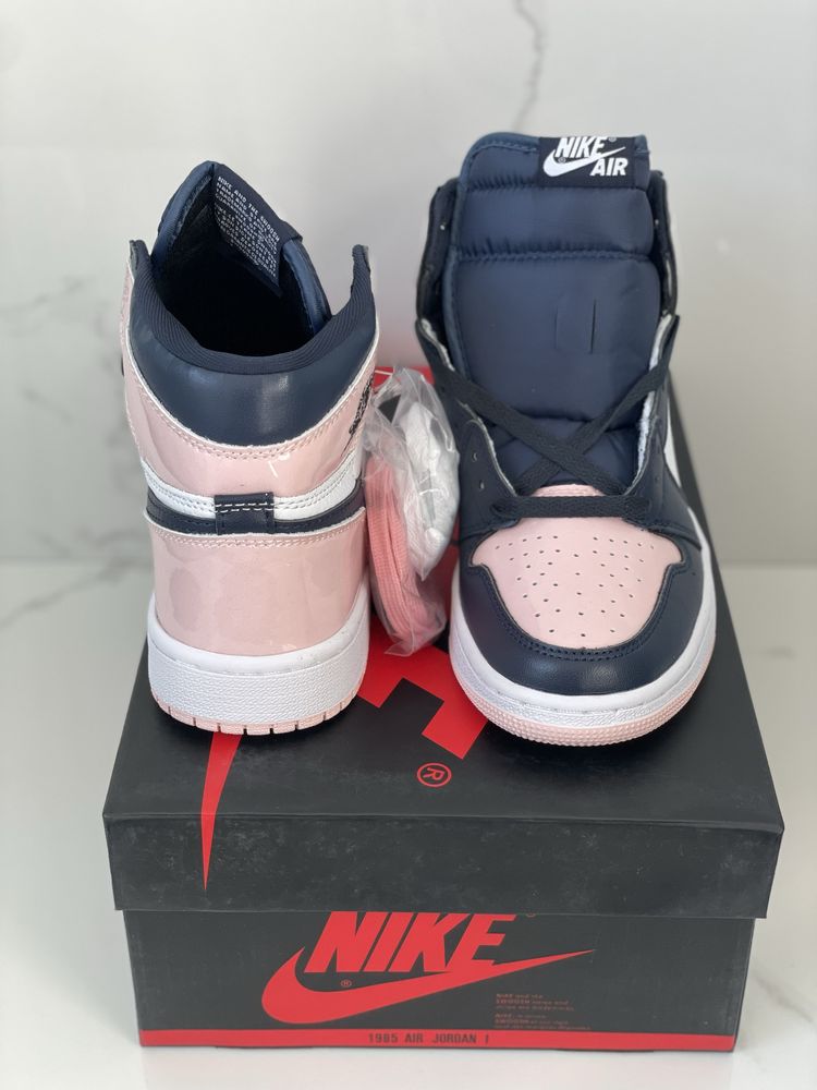 Air Jordan 1 Retro Atmosphere High OG Pink Laser Obsidian NRG White